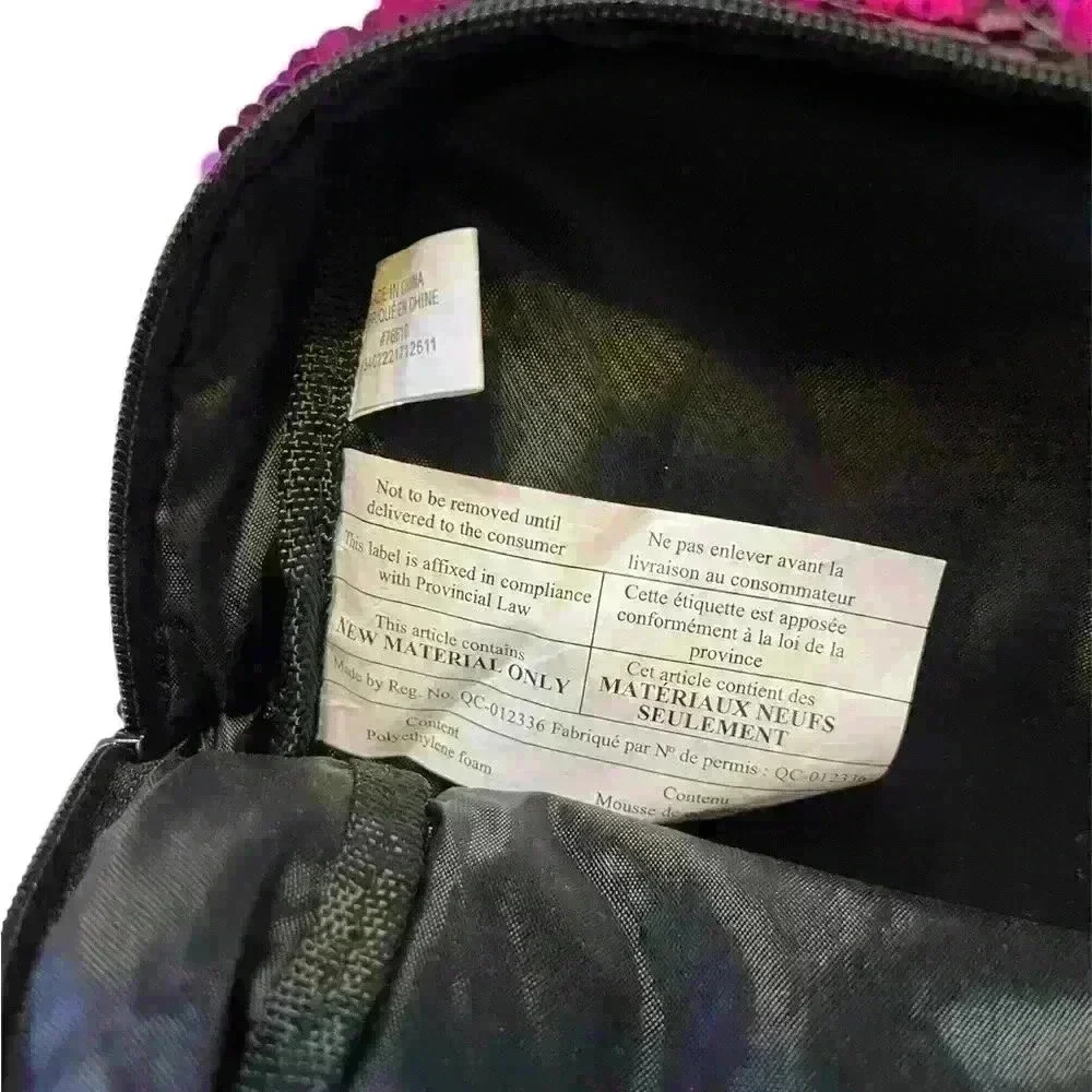 Sequin mini backpack‎